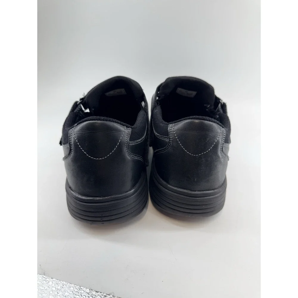 Ortho Feet 511Shoes Men 11EE  Black Leather Comfort  Walking Orthopedic Diabetic